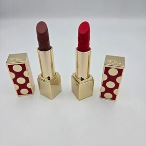 Estee Lauder Lipstick Bundle in Sneak Peak and Reb Ribbon